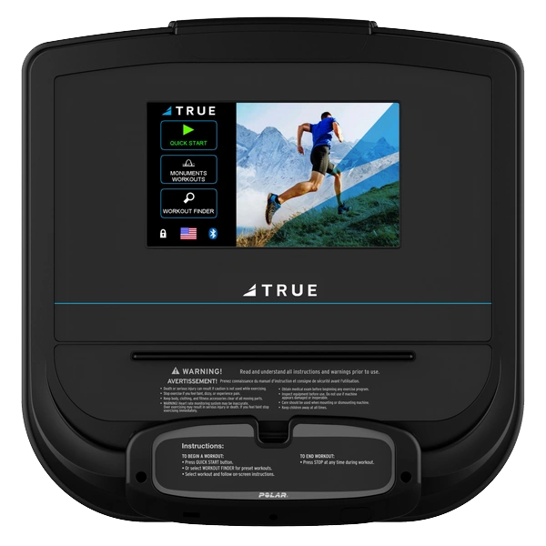 Эллиптический тренажер TRUE XS1000 Spectrum c консолью Envision9
