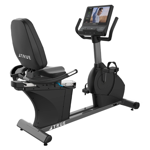 Горизонтальный велотренажер TRUE RC400 с консолью Envision 16