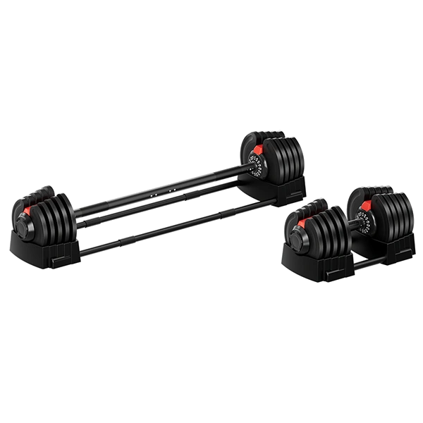 Набор регулируемый штанга+гантель HYFIT 40 кг