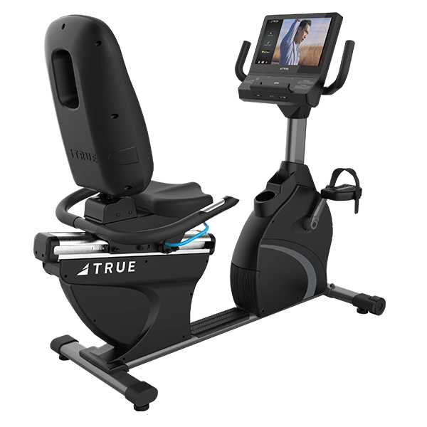 Горизонтальный велотренажер TRUE RC900 с консолью Envision 16