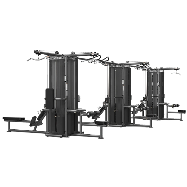 12-ти стековая станция TRUE TMS12000 с кроссоверами (стеки кроссовера - 4 по 112кг)