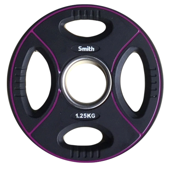 Диск для штанги Smith PUWP12-1,25 полиуретановый, 1,25кг