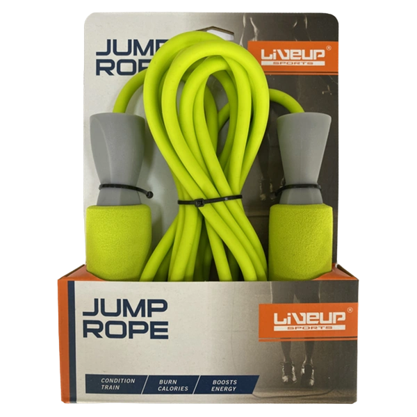 Скакалка LiveUp LS3118F с мягкими ручками