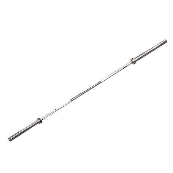 Олимпийский гриф Smith BC103-680 прямой хромированный, нагрузка до 680кг,в комплекте с одной парой пружинных замков