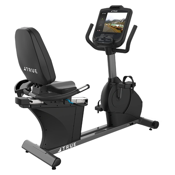 Горизонтальный велотренажер TRUE RC400 с консолью Envision 9