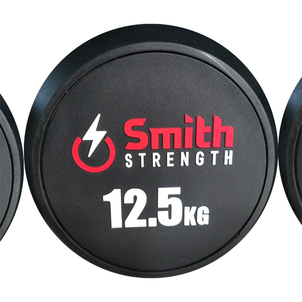 Набор обрезиненных гантелей Smith DB145-3 (пара) от 27,5 до 37,5кг, с шагом 2,5кг