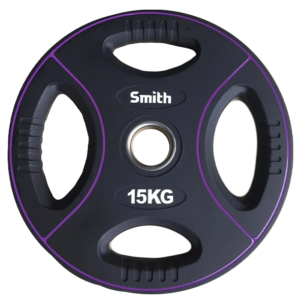 Диск для штанги Smith PUWP12-15 полиуретановый, 15кг