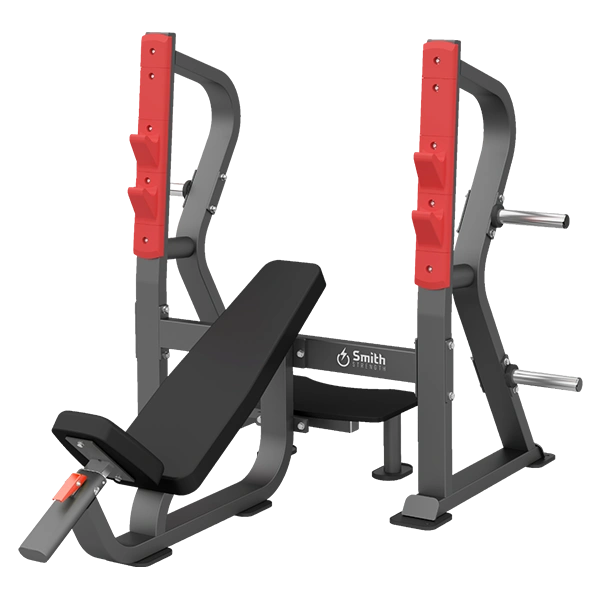 Олимпийская скамья с положительным наклоном для жима Smith DH027