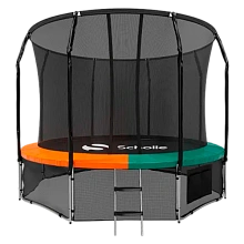 Батут Scholle Space Twin Green/Orange 12FT (3.66м)