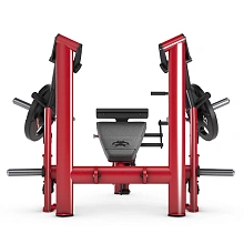 Тренажер Gym80 4346 Жим от груди с отрицательным наклоном 12° с независимыми рычагами (50мм),легкий старт