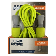 Скакалка LiveUp LS3118F с мягкими ручками
