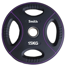 Диск для штанги Smith PUWP12-15 полиуретановый, 15кг