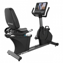 Горизонтальный велотренажер TRUE RC400 с консолью Envision 16