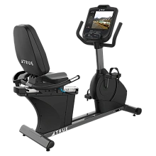 Горизонтальный велотренажер TRUE RC400 с консолью Envision 9