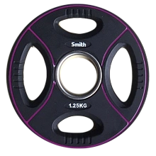 Диск для штанги Smith PUWP12-1,25 полиуретановый, 1,25кг