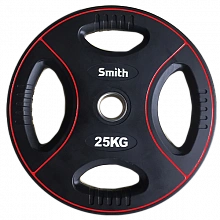Диск для штанги Smith PUWP12-25 полиуретановый, 25кг
