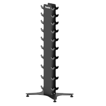Набор обрезиненных фиксированных штанг Smith DB145-BC 10-30кг с изогнутой ручкой, шаг 5кг
